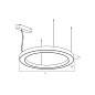 ART-S-RING FLEX W114mm LED светильник подвесной кольцо   -  Подвесные светильники 